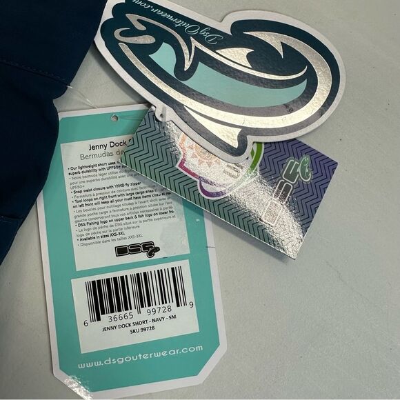 DSG NWT Women's Jenny Dock Shorts Navy Size Small - Picture 5 of 17